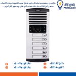 پنل آیفون تصویری 6 واحدی الکتروپیک مدل 1086 عمودی