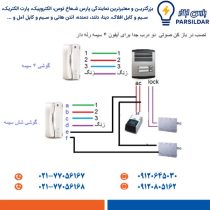 گوشی آیفون صوتی مدل V2-786 الکتروپیک